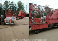 PVC / PVB Membrane Insulation Films 8000kg Waste Shredder Machine