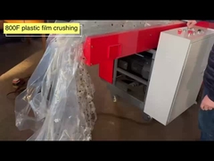 800F 모델, PE, PP 플라스틱 필름 절단, 쉐리딩, 분쇄, 플라스틱 필름 재활용 기계