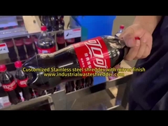 ODM 스테인리스 스틸 플라스틱 병 shredder 사용자 정의 엽 금속 엽 금속 제조 및