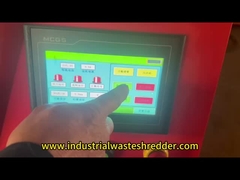 폴리에스터 슬라이버 5mm를 자르는 CNC 길로틴 절단기