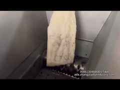 600 모델 플라스틱, 필름, 직물, 폐기물 재활용용용 단일 샤프트 쉐러더 기계