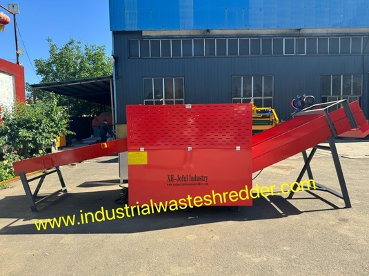 플라스틱 농업 필름 쉐러 머신 HDPE 온실 필름 분쇄기 다양한 용량