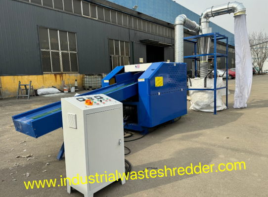 Industrail 폐기물 직물 잔재 밀러 기계 플러워 배charge 크기와 함께 CE와 함께 폐기물 담요 Shredder