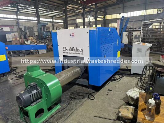 좋은 가격 Mattress Edge Shredder Machine Sponge Fabric Waste Crusher High Efficiency Blower Discharge 온라인
