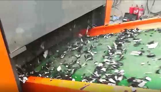 좋은 가격 2400F는 포괄적 글라스파이버 수지 파이버 절단기 절단 모터 22KW+22KW를 느꼈습니다 온라인으로